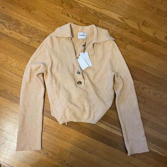 Nanushka Rosalie Open-Back Sweater - Picture 2 of 4